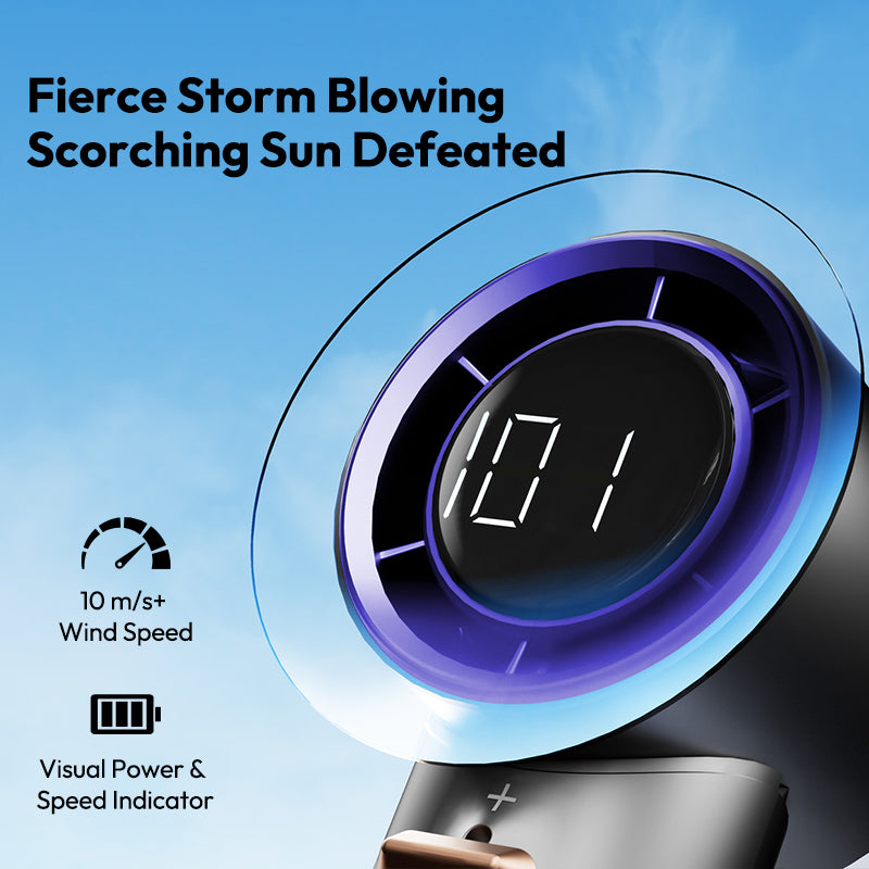 Turbo Handheld Fan - Engine Pro High Speed Edition