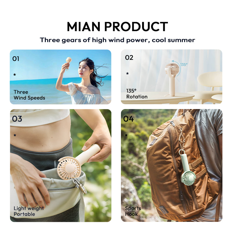 Handheld Fan - Bubble