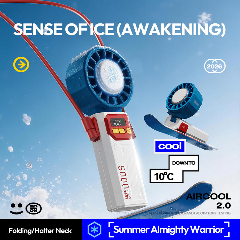 Cooling Foldable Handheld Fan - Ice Z 06