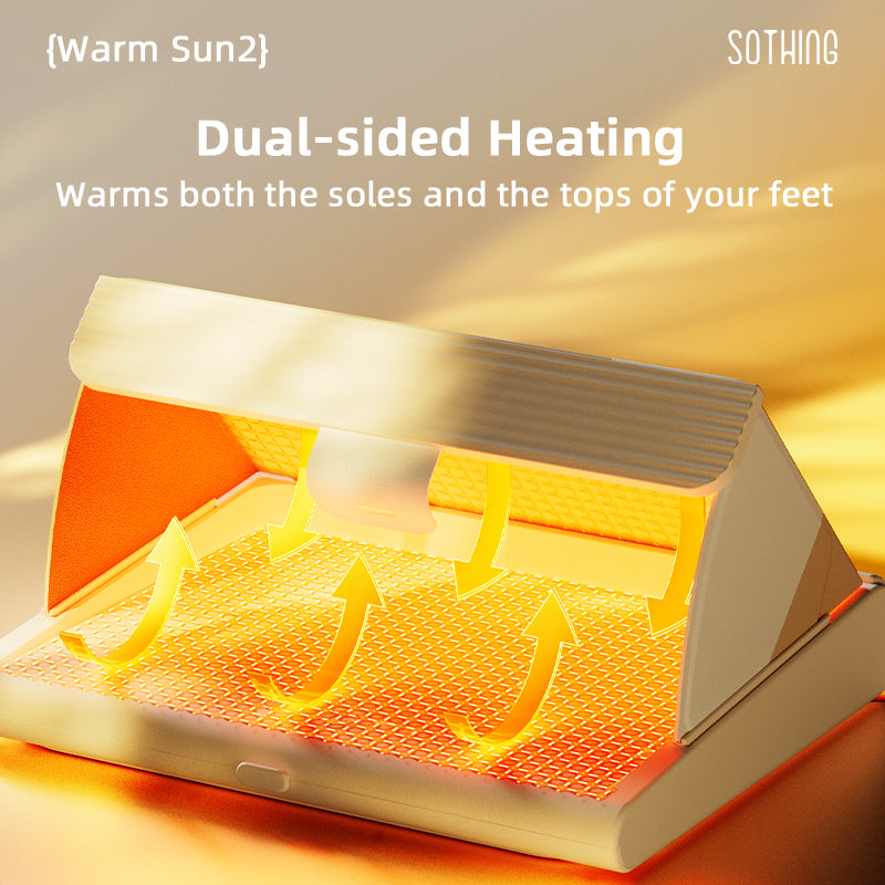 Folding Foot Warmer - Warm Sun 2