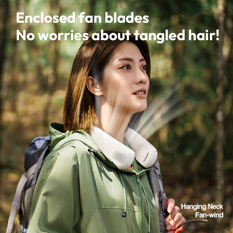 Hanging Neck Fan - Wrap around cooling