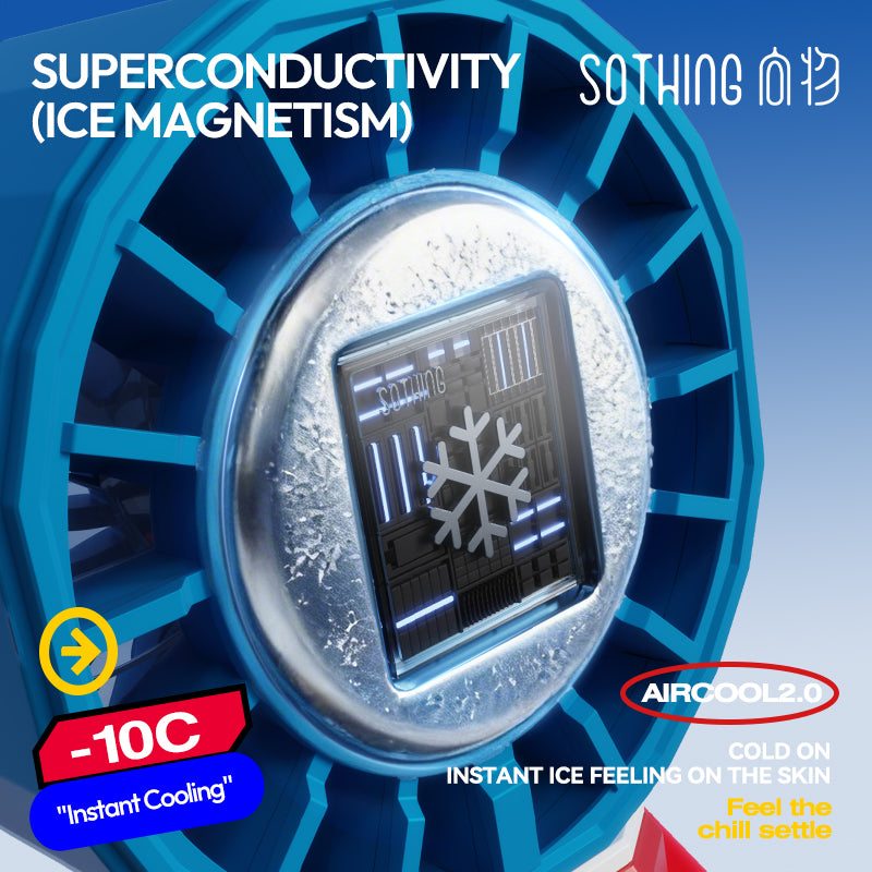 Cooling Foldable Handheld Fan - Ice Z 06