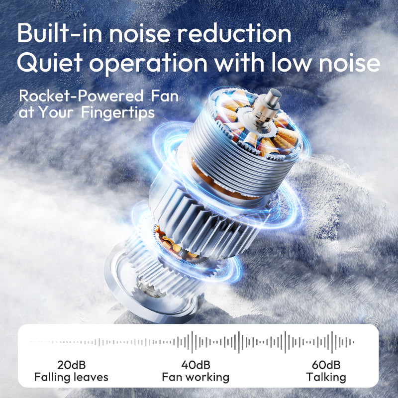 Turbo Handheld Fan - Engine Mini