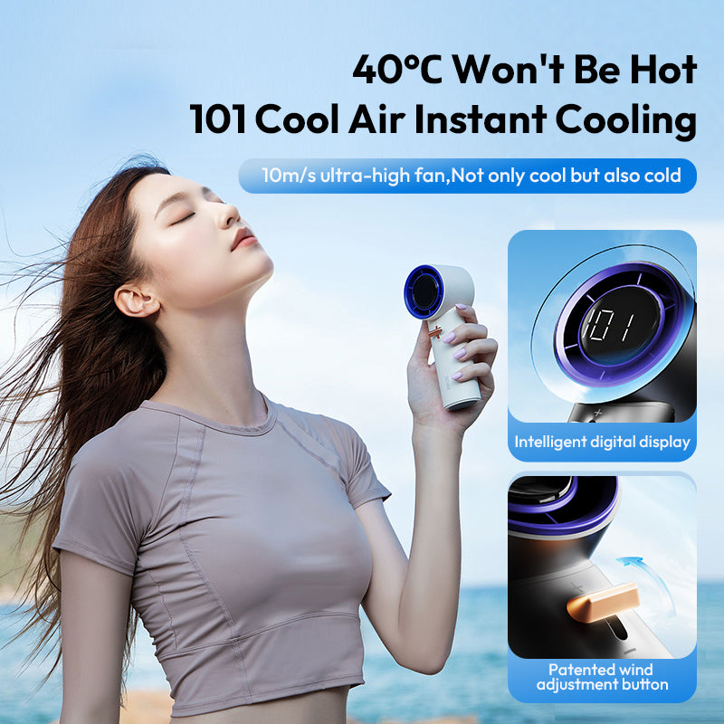 Turbo Handheld Fan - Engine Pro High Speed Edition