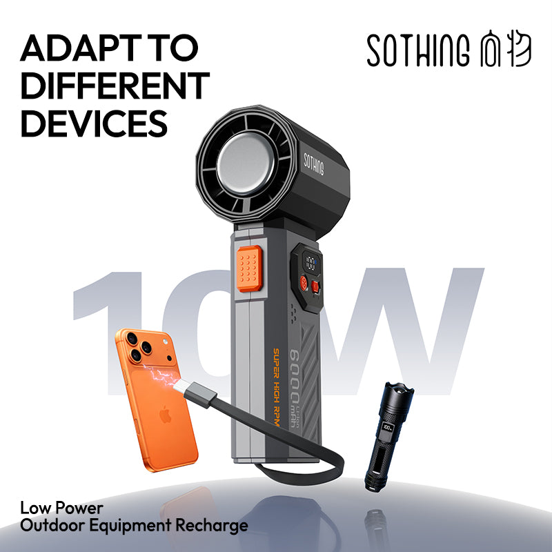 Power Bank Handheld Fan - Power 01