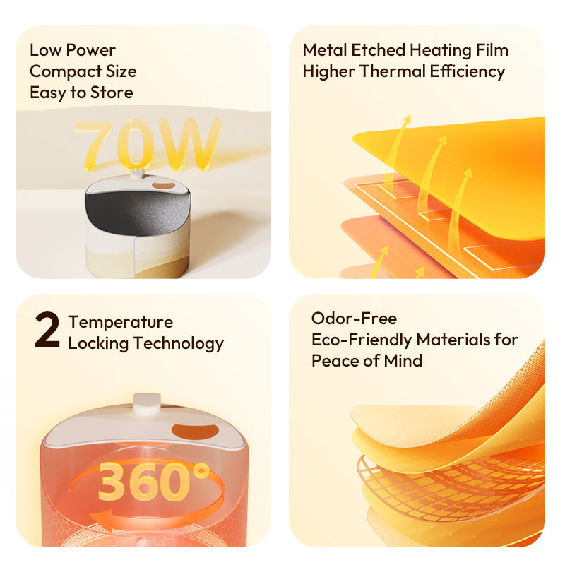Electric Heater - warm Circle Mini