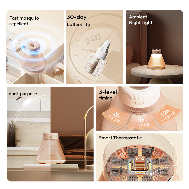 Mosquito repellent lamp - good night