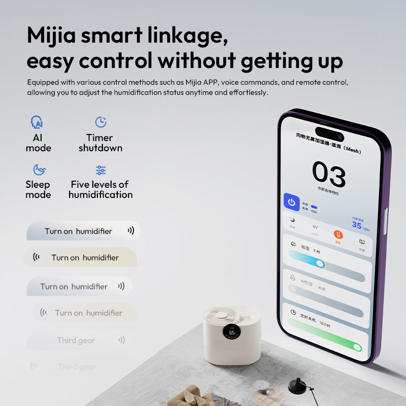 Mist-Free Humidifier - Moisturize