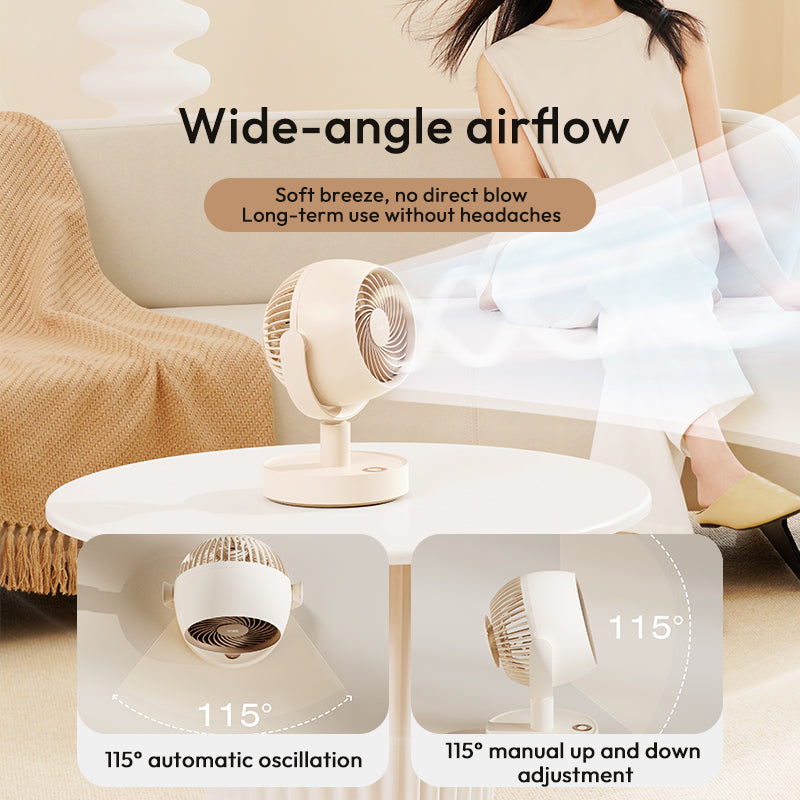 Desktop Circulation Fan - Swirl