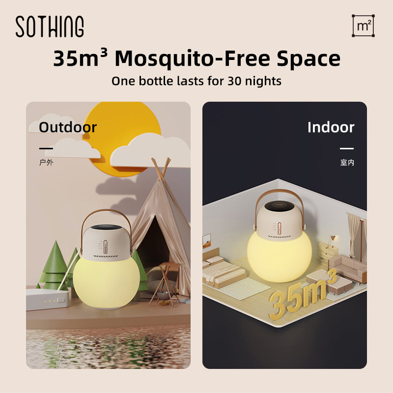 Portable Mosquito Repellent Lamp - Fun