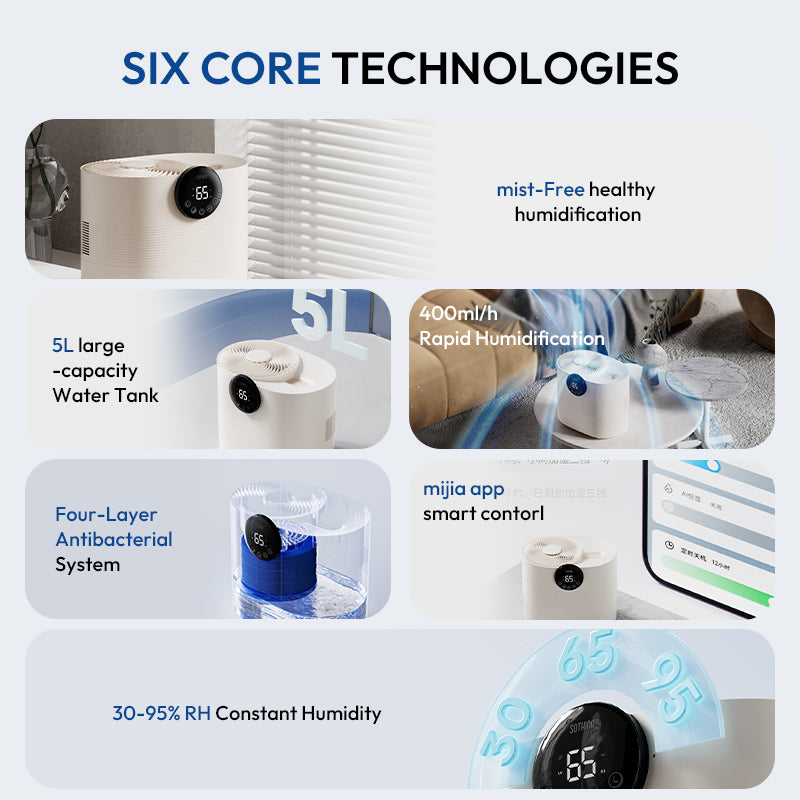 Mist-Free Humidifier - Moisturize